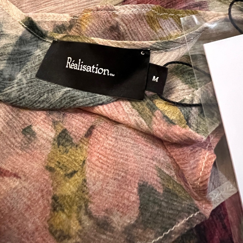 Realisation Par THE INKA in Ethereal Floral Long Sleeve Dress, XS S M L - Picture 7 of 14
